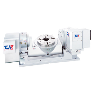 Mesa Rotatoria de 5 Ejes de Alta Rigidez TJR, Tipo Cuna, Inclinable e Indexable para VMC - Product Image 4