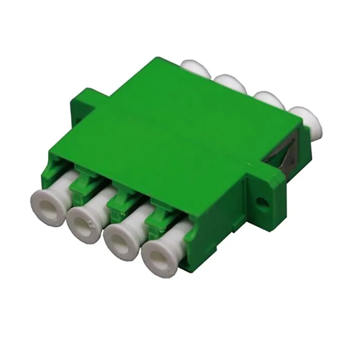 Lc Apc quadruplo fibra ottica accoppiatore 4 core flangless fibra Lc adattatore