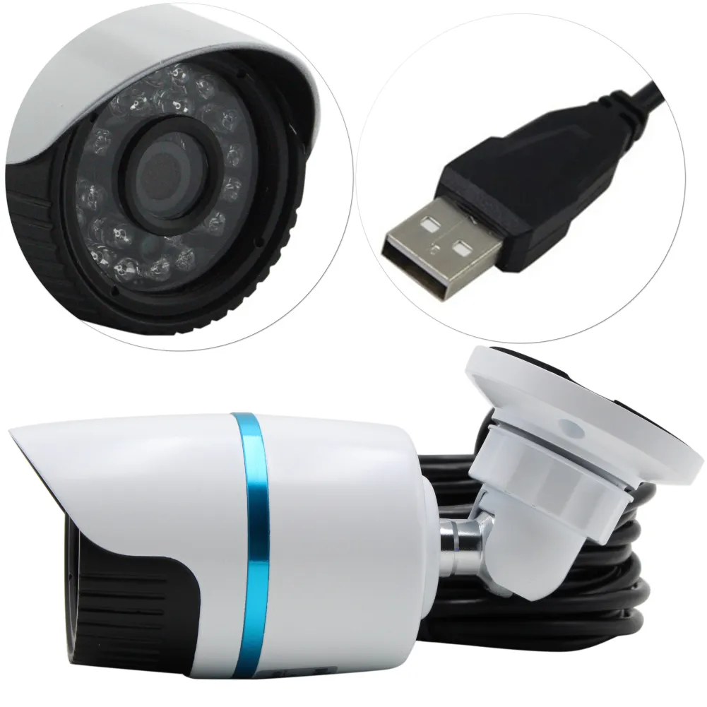 ELP-cámara USB de 3MP, dispositivo libre de UVC, Plug & Play, impermeable, HD, Bullet, WDR, visión nocturna, OEM