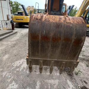 Excavatrice sur chenilles Hyundai215lc-9t jaune, hydraulique, pour travaux de construction, machine lourde sur chenilles - Product Image 4