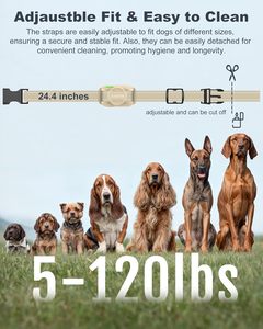 <span class=keywords><strong>Collar</strong></span> de Adiestramiento para Perros Jugbow Recargable, de Plástico, Resistente al Agua IPX8, con Control Remoto de 4200 Pies de Alcance, para Perros Pequeños/Grandes de hasta 120 Libras, Ecológico - Product Image 6