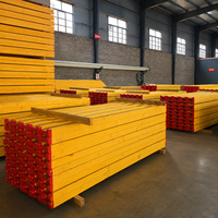 Panneau de coffrage étanche H20 en bois 200x100mm pour dalle en béton, taille réglable et haute résistance, matériau de construction en bois