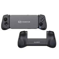 Pengontrol Game Mobile GAMEHUB Direct High Quality X5s dengan Stick Hall Effect yang Dapat Diperpanjang, Pegangan Ergonomis untuk IOS Android