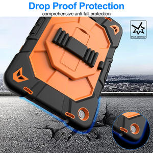 เคสแท็บเล็ตสำหรับ <span class=keywords><strong>Samsung</strong></span> Galaxy <span class=keywords><strong>Tab</strong></span> A9 Plus 11 "2023 A9 <span class=keywords><strong>8</strong></span>" พร้อมปากกา PC ฝาครอบขาตั้งแบบ TPU หมุนได้ - Product Image 4