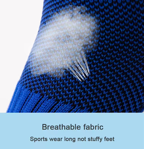 Custom Logo Mens Grip Crew Socks 100% Cotton Anti <b>Slip</b> Football Socks Terry Sole Breathable Running Basketball Sports Socks - Product Image 5