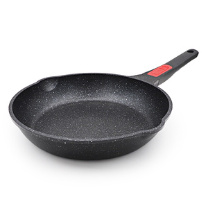 Poêle à frire commerciale multi-plis 24/26/28cm Poêle à frire antiadhésive en aluminium moulé sous pression avec poignée amovible - Product Image 2