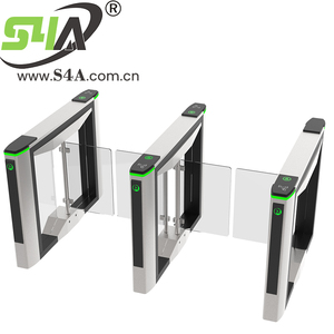Sistema di Controllo Accessi S4A con Tornello a Battente, Barriera Girevole per Ingressi, Cancello Girevole - Product Image 1