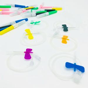 ประเทศจีนราคาที่ดีที่สุดหลอดเลือดดำหนังศีรษะตั้งกับ Luer อะแดปเตอร์ - Product Image 4