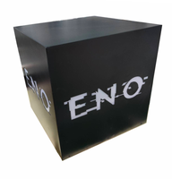 Boîte lumineuse publicitaire carrée Cube Square Light Box, boîte lumineuse rectangulaire LED