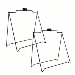 Open House Signs Yard Sign a <b>Frame</b> Metal Stand Portable Foldable a <b>Frame</b> Stand Street Sidewalk Signs - Product Image 1