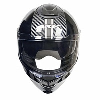 Casques de moto à visière relevable très vendus, casque à double visière, casque de protection, accessoires de moto, fabrication