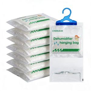 Sachet granulaire absorbant <span class=keywords><strong>l</strong></span>'<span class=keywords><strong>humidité</strong></span> suspendu, 400g, personnalisable OEM, écologique, jetable, portable, pour produits de gel et usage domestique - Product Image 1