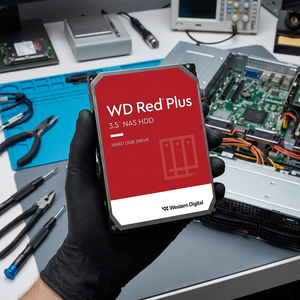 Disco Duro Red Plus de 8 TB y 3.5 Pulgadas SATA 6 Gb/<span class=keywords><strong>s</strong></span> CMR WD80EFPX Plus 5640 RPM con 256 MB de Caché para NAS, RAID, Servidor y Monitoreo - Product Image 4