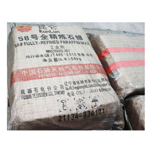 저렴한 대량 58-60 캔들 제작용 백색 고체 완전 정제 파라핀 왁스 판매 - Product Image 1