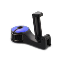 Support de téléphone multifonctionnel pour appuie-tête arrière de voiture, crochet réglable pour téléphone, clip pour appuie-tête automobile pour navigation GPS