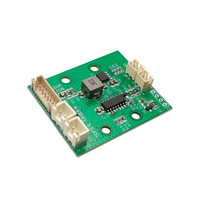 Placa PCBA de control para luz solar de jardín, carga solar, tres modos de flash LED, corriente de reposo ultrabajo, solución electrónica personalizada