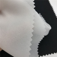 Entoilage tricoté circulaire tissé fusible en polyester 30D 100%