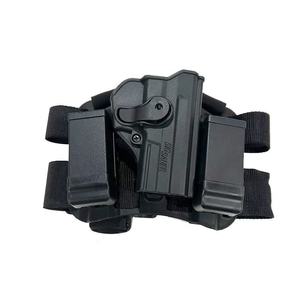 सामरिक ड्रॉप लेग होल्स्टर सार्वभौमिक पॉलिमर होल्स्टर <span class=keywords><strong>1911</strong></span> शिकार सामान के लिए पैडल कमर के साथ मैग टॉर्च पाउच - Product Image 1