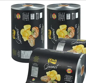 Rollo de papel de aluminio personalizado de calidad alimentaria para dulces rollos de embalaje de alimentos utilizados por máquinas de embalaje de China