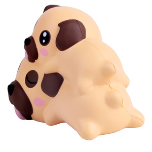 Pvc Cartoon Dog <b>Squishy</b> Toy Soft Stress Relief Promotional Gift For Events - Product Image 2