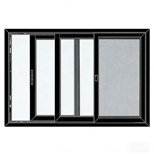 Janelas Modernas de Alumínio com Isolamento Térmico e Vidro Duplo para Varandas de Hotéis e Vilas - Product Image 5