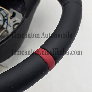 Venta caliente calidad M rendimiento rueda de cuero suave para BMW Serie 3 E90 E92 volante de coche - Product Image 6