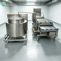 Machine d'enrobage alimentaire à convoyeur avec tunnel de refroidissement pour le chocolat, pour le recouvrement des biscuits, du tempérage au finiage au chocolat