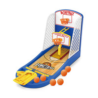 Nouveau jeu de société éducatif en plastique pour enfants, machine de tir au basket-ball miniature, jeux de sport interactifs pour table de fête