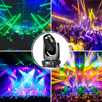 Professionelles 440W CMY CTO LED Moving Head Bühnenlicht BSW 3in1 Beam Spot Wash IP33 6000K Ra80 50000h Aluminium+Kunststoff
