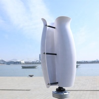 Système éolien solaire à axe vertical 48V 1200W, générateur triphasé AC à aimant permanent sans noyau, rotor de 0,52 m
