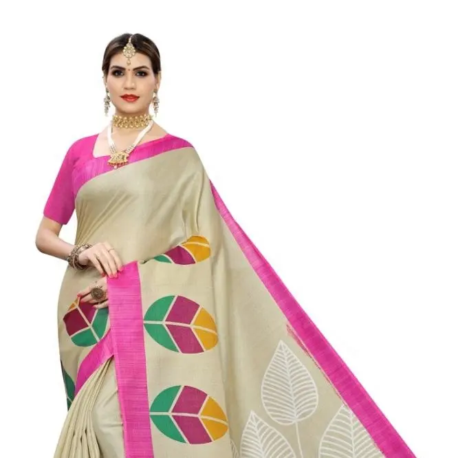 Ultimo tessuto puro di seta e cotone pesante etnico indiano Bannarsi sari indiano abbigliamento alla moda all'ingrosso