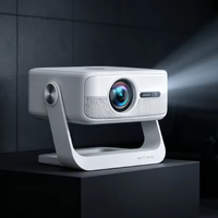 Nouveau projecteur portable intelligent Q5 1080P 400 ANSI avec autofocus, correction trapézoïdale, Android 14, 1+8 Go, WiFi 6, BT 5.4, haut-parleur 5W - Vente Flash