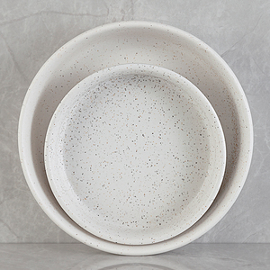 Assiettes rondes en porcelaine, vaisselle de cuisine, pour hôtel et Restaurant, ustensiles de <span class=keywords><strong>cuisson</strong></span> sans danger pour micro-ondes, ramequins, en céramique - Product Image 5