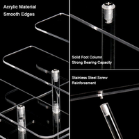 Support de présentation en acrylique pour lunettes, pour supermarchés et magasins d'optique, présentoir transparent pour lunettes de soleil et lunettes