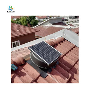 Ventilador Solar Industrial de 35W - Ventilador de Extracción de Alta Resistencia para Granjas Avícolas y Establos - Product Image 5