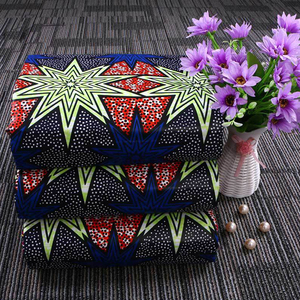 Telas de cera africana para boda, encaje nigeriano de Ankara bordado de alta calidad - Product Image 3