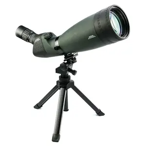 Spotting Scope 25-75X100 dengan Tampilan Yang Kuat Jarak Jauh Lensa Besar Monokular untuk Menonton Burung dengan Adaptor Telepon