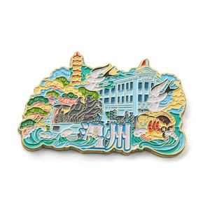 Magnete da frigo 3D con immagine epossidica artigianale, - Product Image 5