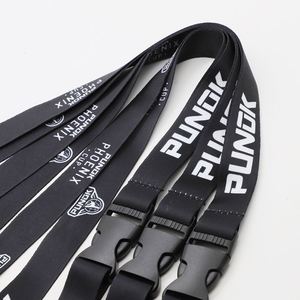 Promotional Gift Sports Team Fan Souvenir Keychain Lanyard Detachable <b>Buckle</b> Sports Event Neck Lanyards - Product Image 4