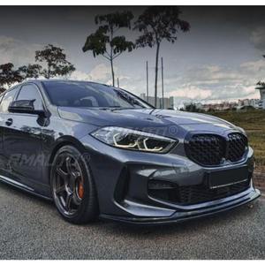 Para BMW Serie 1 F40 M Sport 118i 120i 128ti 2019+ Kit de carrocería con difusor y protector de parachoques delantero - Product Image 4