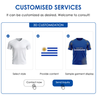 Maillot de football personnalisé par sublimation, ensemble uniforme d'équipe de football, polyester respirant, chemise à séchage rapide, ensembles de football OEM