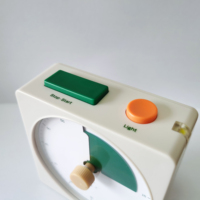Minuterie Pomodoro de productivité de 60 minutes minuterie d'étude visuelle pour enfants minuterie de cuisine magnétique avec lumière