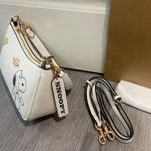 Alta Calidad Bolsas de lujo Genuine Leather Zipper Designer Purses <b>Shoulder</b> Coaches Handbags for Women - Product Image 2