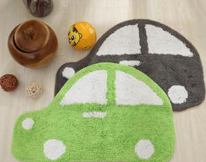 <span class=keywords><strong>Tapis</strong></span> de bain en coton design de voiture de dessin animé <span class=keywords><strong>tapis</strong></span> de compagnon de jeu lavable moderne pour chambre d'enfants ou camping pour garçons - Product Image 4