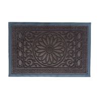 Tapis de porte d'entrée de maison tapis anti-dérapant résistant à la saleté rembourrage tapis de porte anti-poussière