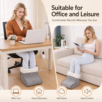 Bottes chauffantes directes usine en matériau ultra-doux Crystal, chauffe-pieds d'hiver, fabricant fiable, support OEM ODM, vente en gros