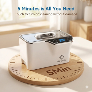 Nettoyeur à ultrasons pour bijoux 45kHz Professionnel 600ml Machine de <span class=keywords><strong>nettoyage</strong></span> à ultrasons pour les bijouteries - Product Image 4