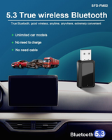 HG Factory directe verkoop 5.3 True wireless bluetooth FM-zender voor auto
