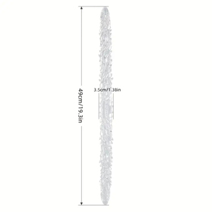Одна очень длинная прозрачная анальная пробка, стимулирует анус и влагалище, мягкий анальный расширитель, подходит как для женщин, так и для мужчин, дилдо. - Product Image 5
