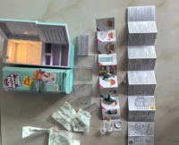 Vente en gros de jouets originaux Zuru Mini Brands : réfrigérateur et balles qui peuvent être placées à l'intérieur du réfrigérateur